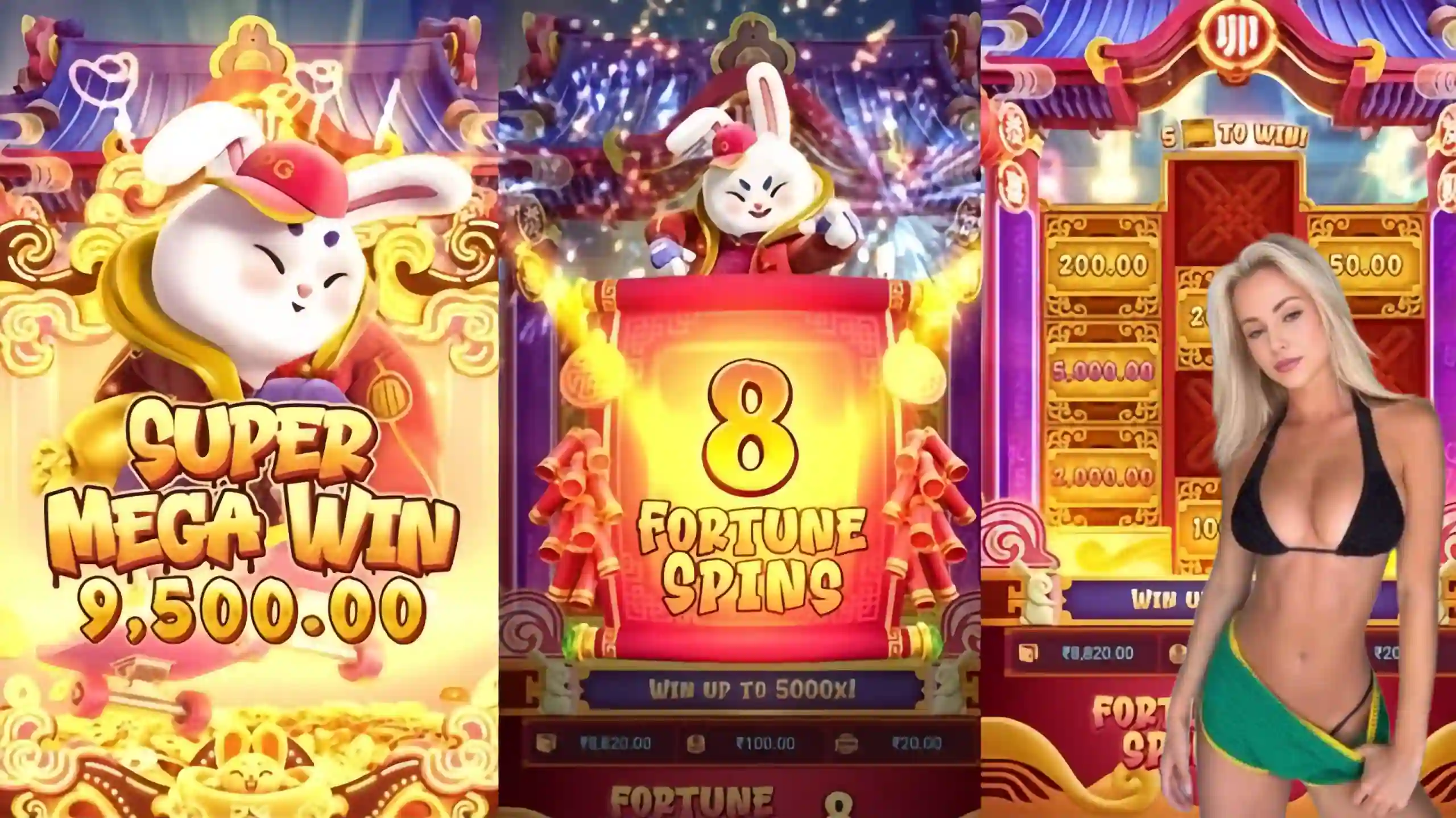 Wild Expansivo Fortune Rabbit 777g - Coelho Dourado que Expande
